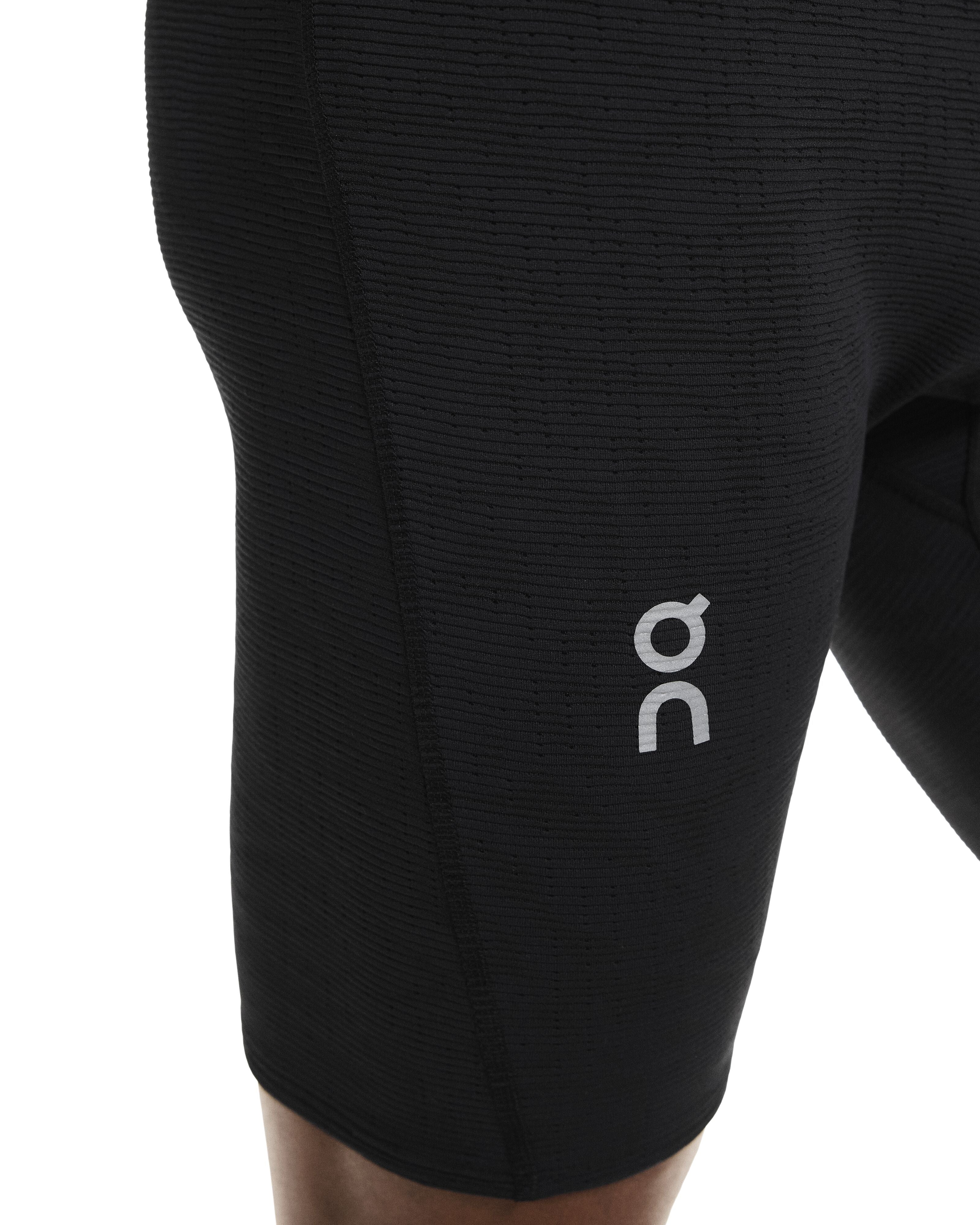 On Pace Tights Short Mens - Black - Frontrunner Colombo